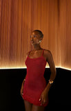 Sexy Burgundy Spaghetti Strap Sleeveless Short Prom Dress Party Dress HZ1024