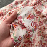 Retro Design Chic Spaghetti Strap Floral Dress HZ1024